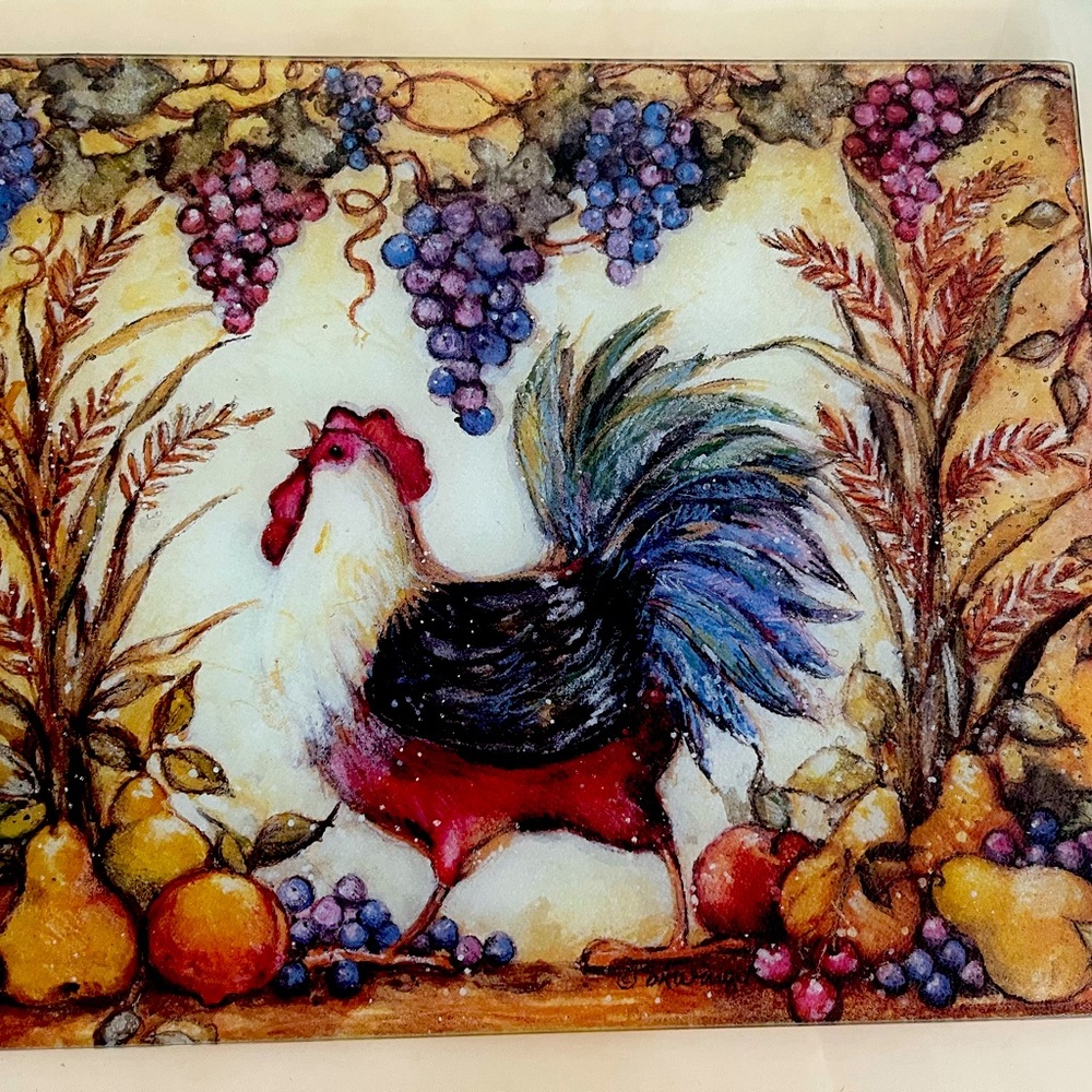 Glass cutting board
